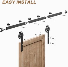 1M-6M Rustic Sliding Barn Wood