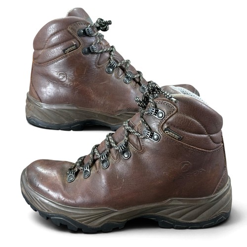 Scarpa gore tex leather - leather, hiking