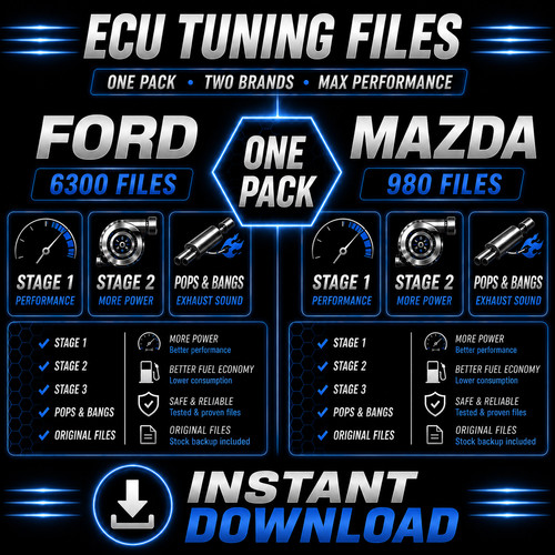 Ecu tuning files pack - ecu,
