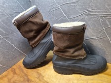 Cotton Traders Brown Suede