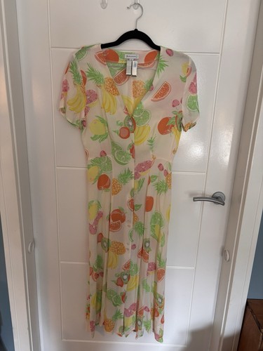 Warehouse fruit print maxi - fruit,