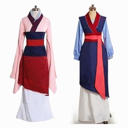 Hua mulan dress cosplay adult - hua,
