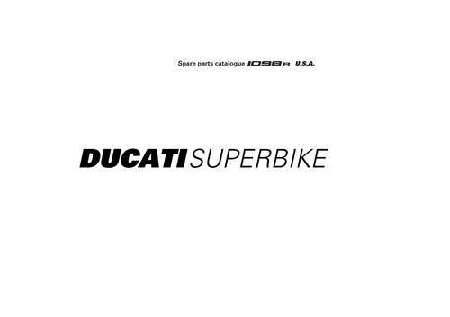 Ducati parts manual - parts,