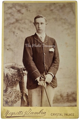 Cabinet card negretti zambra - negretti,