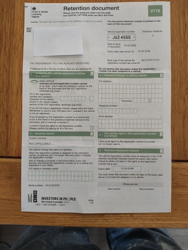 Registration dateless jaz - no,