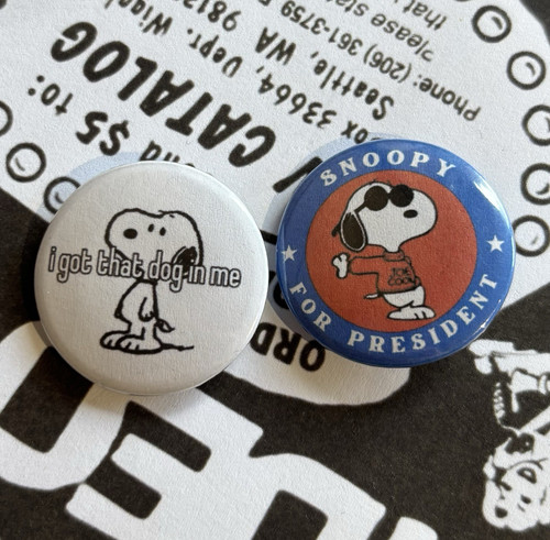 Snoopy pin badges - pin, set