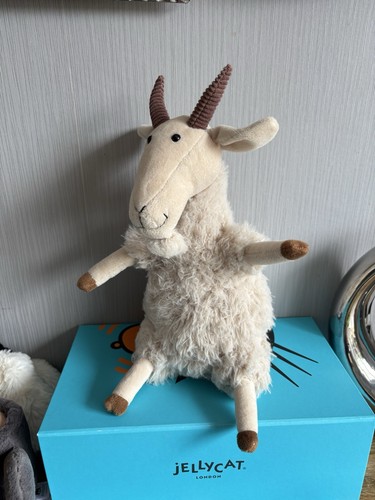 Jellycat ginny goat with - ginny,