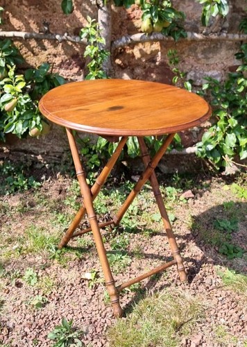 Victorian faux bamboo folding - victorian,