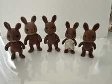 Wildwood Brown Rabbit Sylvanian Families Vintage Fair Condition See Pics