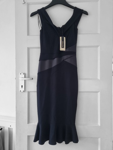Lipsy petite black satin panel - lipsy,