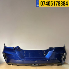BMW Z4 G29 M SPORT 2018-ON REAR BUMPER BLUE WITH DIFFUSER 51128069785 GENUINE
