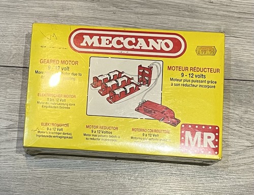 Vintage meccano geared motor - vintage,