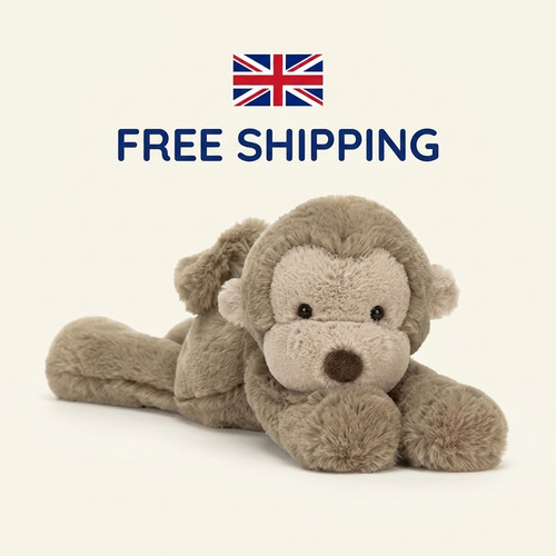 Cute monkey plush soft - cute,