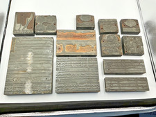 Vintage Zinc Printing Blocks