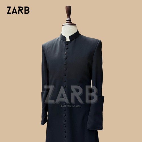 Black roman cassock for - roman, men
