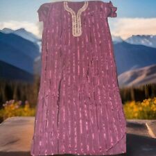 UK Mens Dishdash Jubba Kaftan Thobe Arab Robe Islamic Festival Tunic Robe Dress