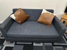 Cow Hide Leather Cushion Cover