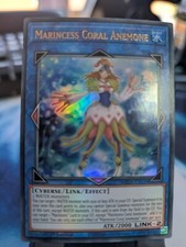 YuGiOh! Mariness Coral Anemone MP20-EN119 Ultra Rare 1st Ed