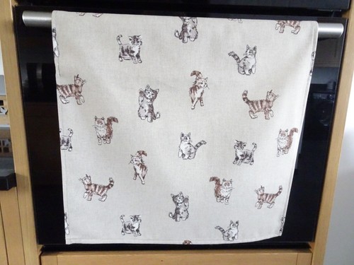 Cat kitten tea towel - cat,
