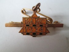 Brooklands guest badge 1934