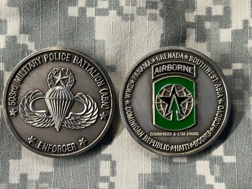 Challenge coin army - coin, 503rd