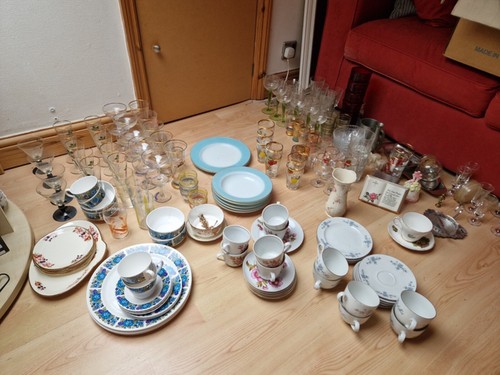 Job lot vintage glassware - job,
