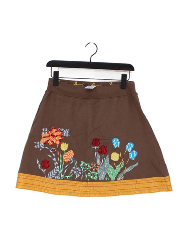 Desigual women mini skirt m - skirt,