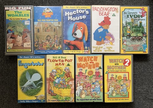 Mixed preschool vhs video - vhs,