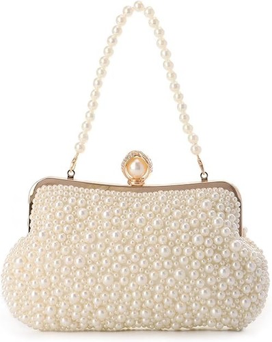 Women pearl evening handbags - evening,