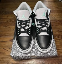 Air Jordan Retro 3 Green Glow size 12.5 Men