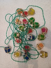 vintage pifco golden lantern christmas lights