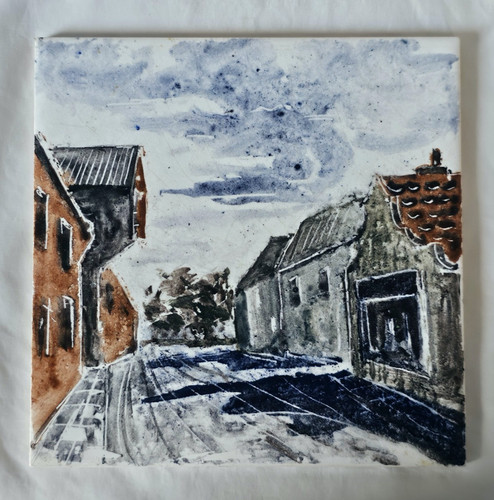 Stunning johnson hand painted - hand,