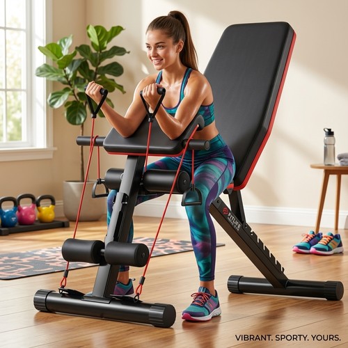 Poriya fitness weight bench - fitness,