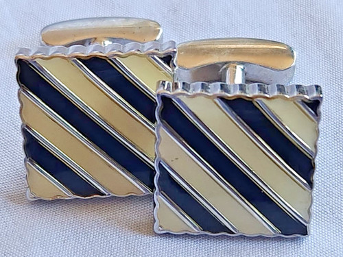 Cufflinks steel silver - steel,