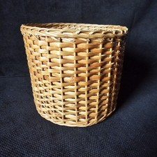 Vintage Wicker Wastepaper