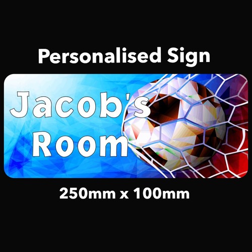 Personalised football theme - personalised,