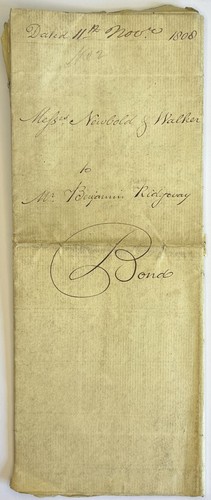 1808 indenture walker - 1808, indenture: