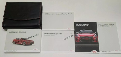 2018 kia stinger owners manual - stinger,