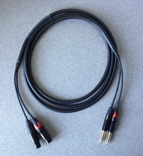 Female xlr trs balanced - to, /