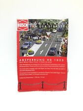 Busch HO/OO Gauge Scale Real Metal Chain Link Fence - 10 Posts 30cm Long 1023