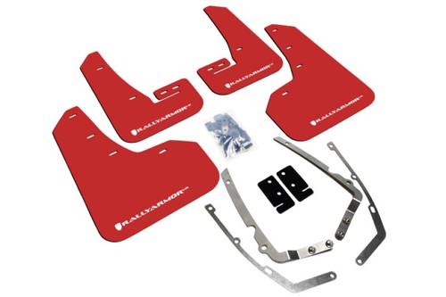 Rally armor red mud flap - rally, ur