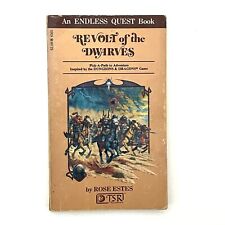 Dungeons & Dragons Endless Quest #5 Revolt of the Dwarves Paperback 1st Edition