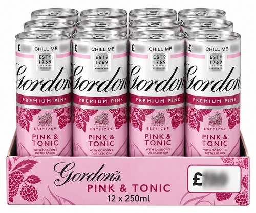 Gordons premium pink gin - pink,