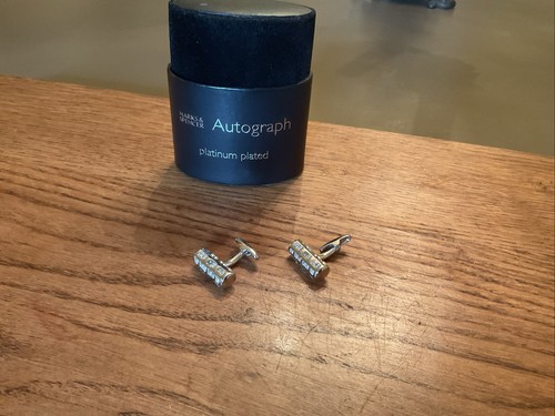 Men diamanté cufflinks - men’s,