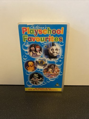 Playschool favourites 1997 vhs - playschool,