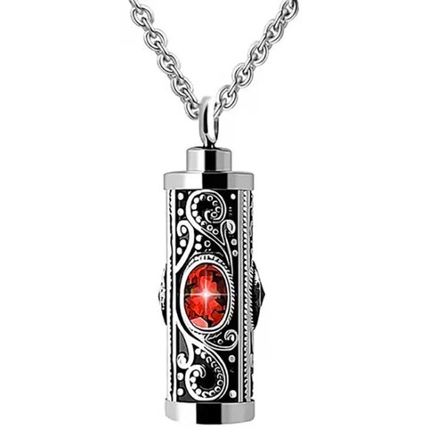 Cylinder memorial pendant - cylinder,