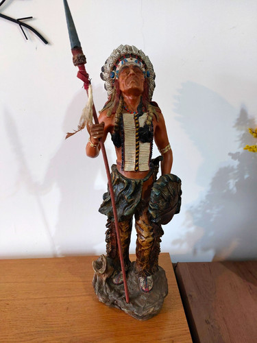 Native american warrior - native,