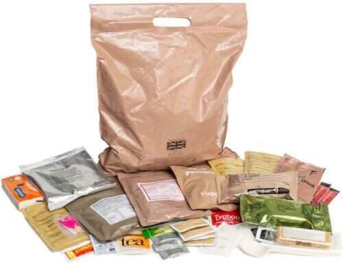 British army ration packs - british,