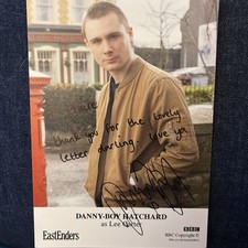 BBC EastEnders Lee Carter Danny-Boy Hatchard Hand Signed Cast Card Autograph 