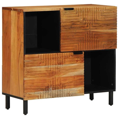 Sideboard with shelf brown - sideboard, 80